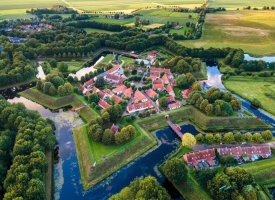 Bourtange Fortress Museum bridge