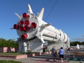 Kennedy Space Center Rocket Garden Saturn rocket