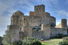 Loarre castle in front