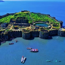 Fuerte isla de Murud-Janjira