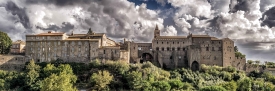 Palace of the Popes in Viterbo panoramic