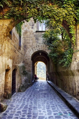 Streets of Civita di Bagnoregio